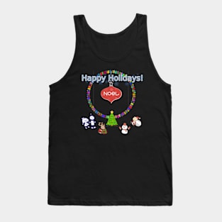 Happy Holidays with Friends by Hidemi Woods Tank Top